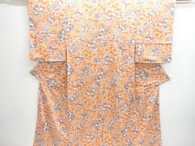 JAPANESE KIMONO / KOMON / FLOWER CART 